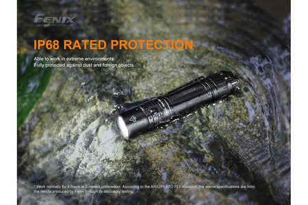 Fenix PD36 TAC Tactical Flashlight - 3000 Lumens - Get Tight Gear