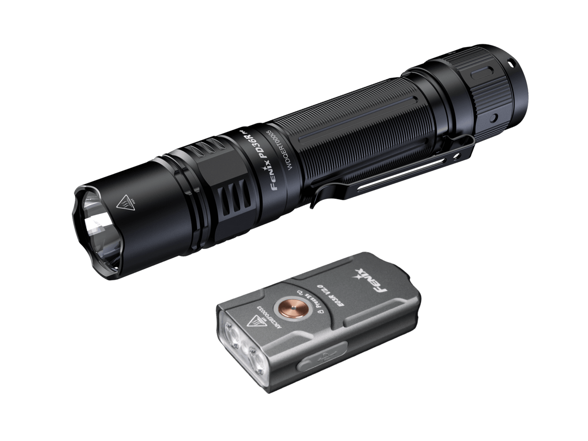 Fenix PD36R Pro 2800 Lumen Flashlight + FREE E03R V2 Keychain Light - Get Tight Gear