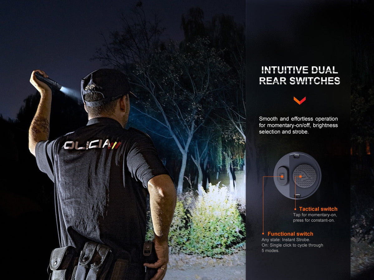 Fenix PD36R Pro 2800 Lumen Flashlight + FREE E03R V2 Keychain Light - Get Tight Gear