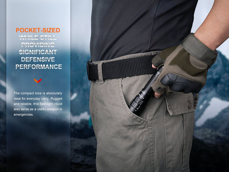 Fenix PD40R V3 Rechargeable Flashlight - Get Tight Gear