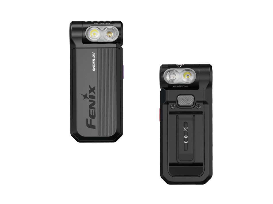 Fenix SW05R Multipurpose Clip - On Light with Red or UV Output - Get Tight Gear