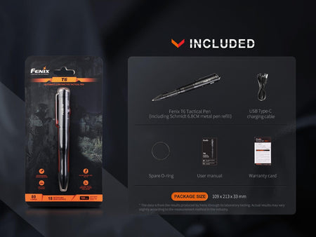 Fenix T6 Tactical LED Penlight - Get Tight Gear