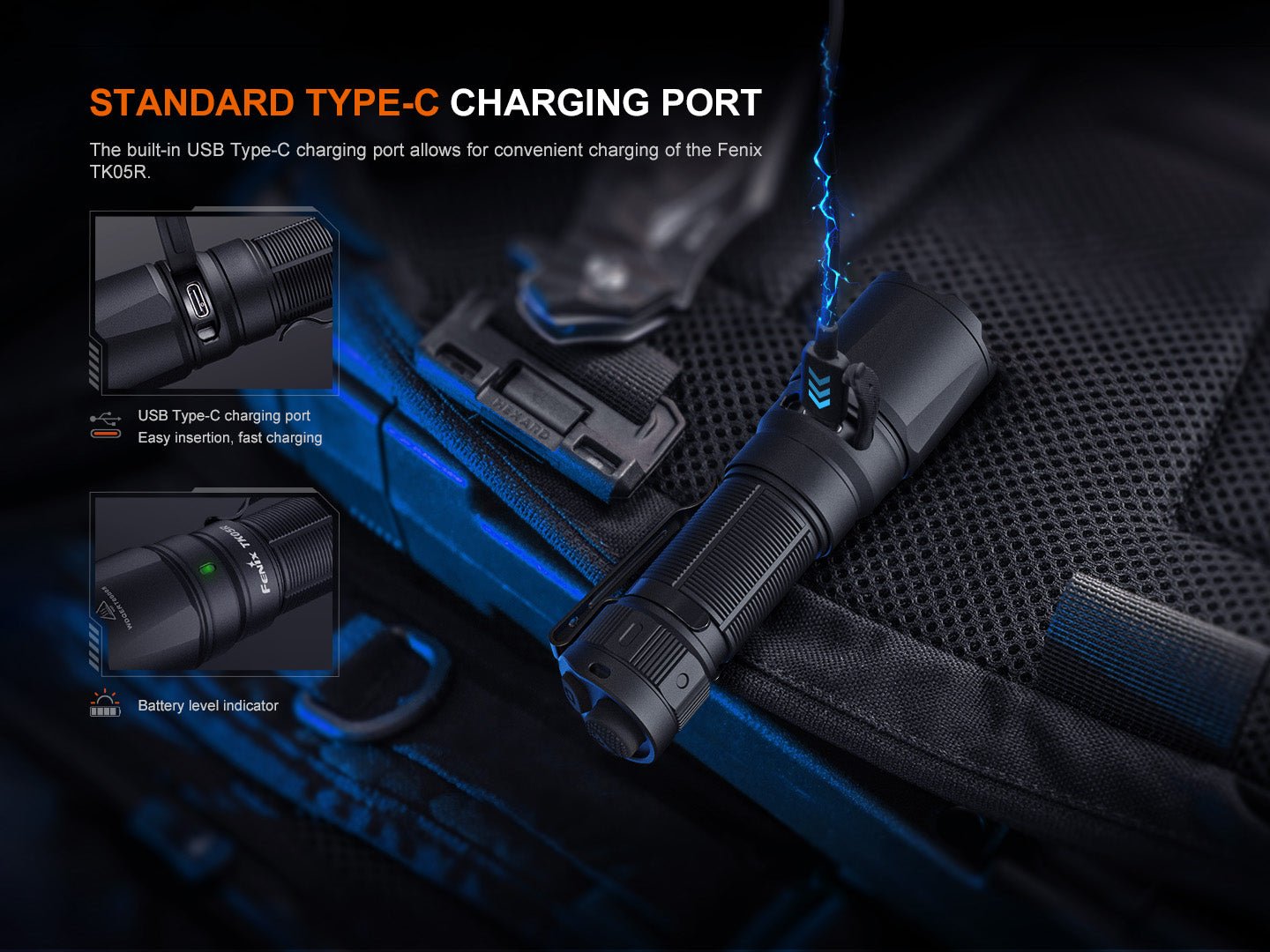 Fenix TK05R Compact Tactical EDC Flashlight - Get Tight Gear