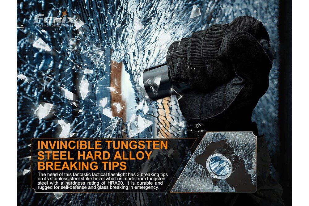 Fenix TK16 V2.0 Tactical Flashlight - 3100 Lumens - Get Tight Gear