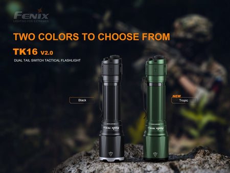 Fenix TK16 V2.0 Tactical Flashlight - 3100 Lumens - Get Tight Gear