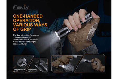 Fenix TK16 V2.0 Tactical Flashlight - 3100 Lumens - Get Tight Gear