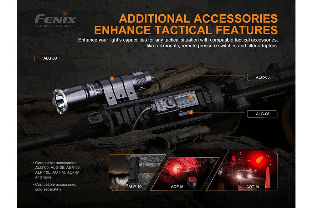 Fenix TK16 V2.0 Tactical Flashlight - 3100 Lumens - Get Tight Gear