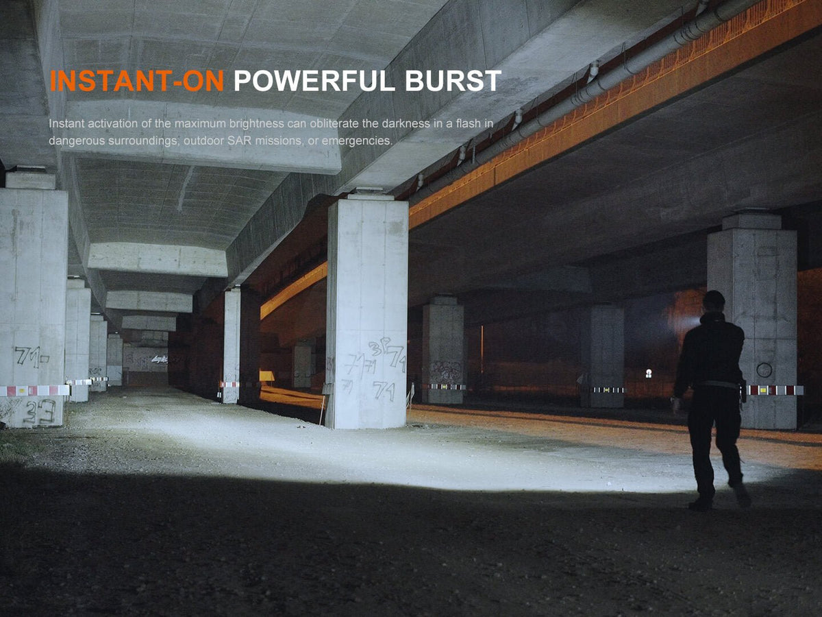 Fenix TK17 Dual Switch Tactical Flashlight - Get Tight Gear