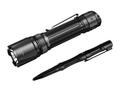 Fenix TK20R V2.0 Rechargeable Flashlight with FREE T5 Tactical Pen (optional) - Get Tight Gear