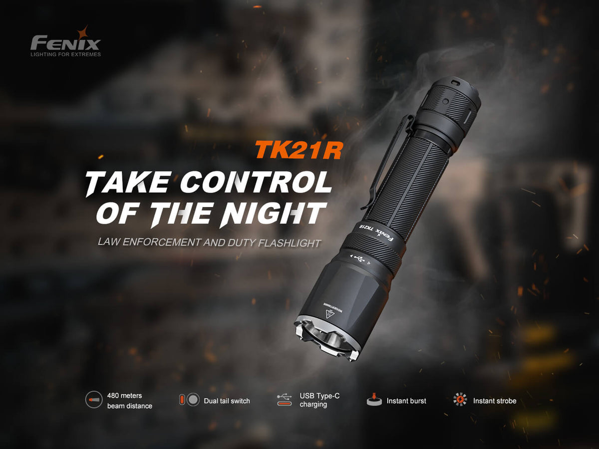 Fenix TK21R Duty Flashlight - Get Tight Gear
