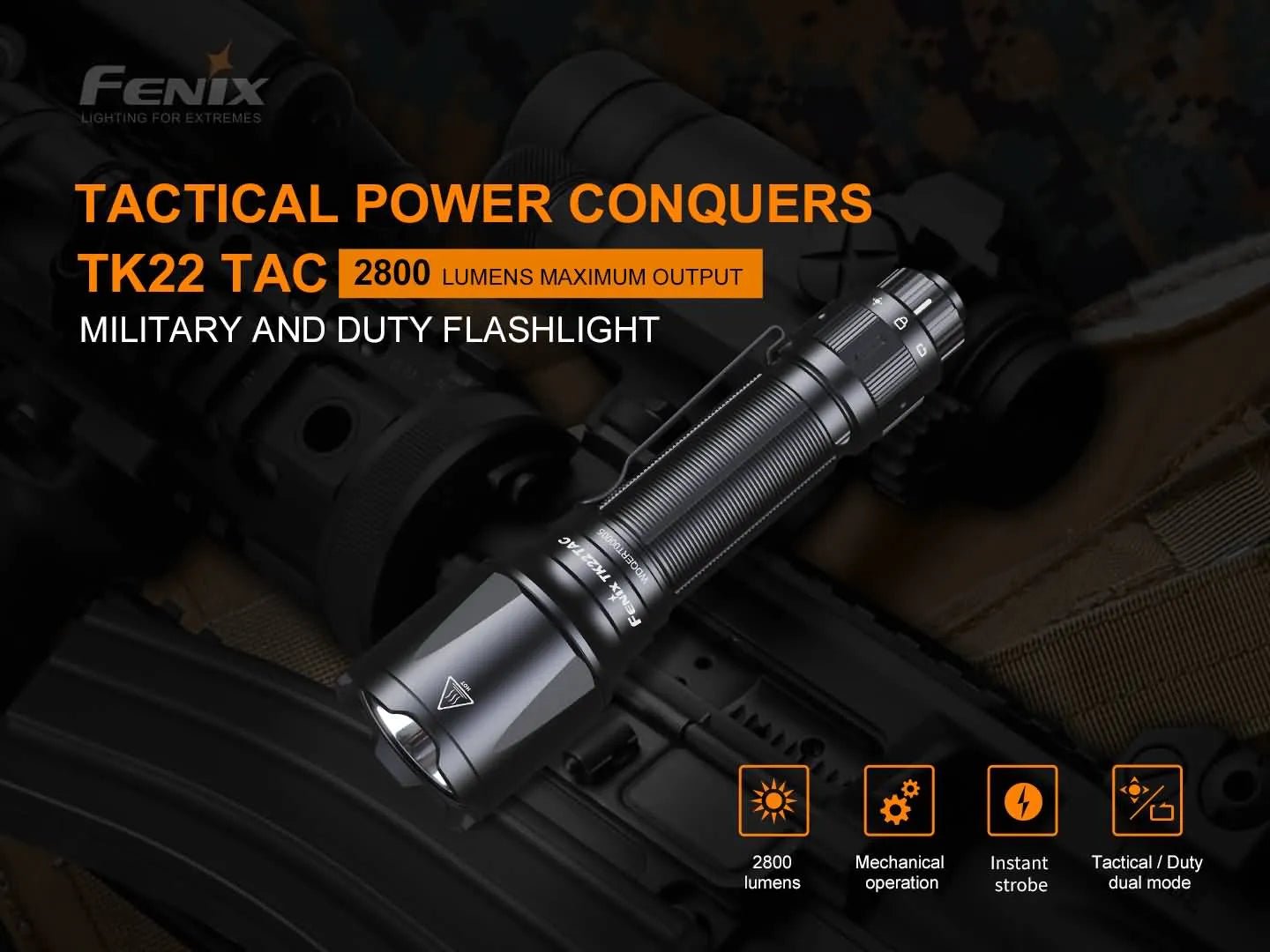 Fenix TK22 TAC - Discontinued - Get Tight Gear