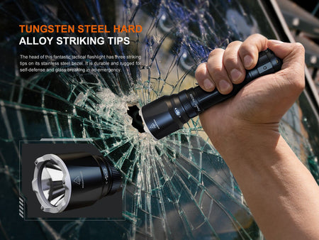 Fenix TK22R Rechargeable Tactical & Duty Flashlight - Get Tight Gear