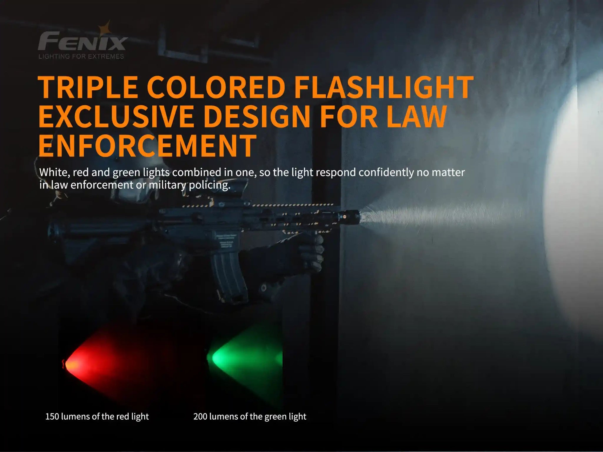 Fenix TK26R Tactical LED Flashlight - 1500 Lumens - Get Tight Gear