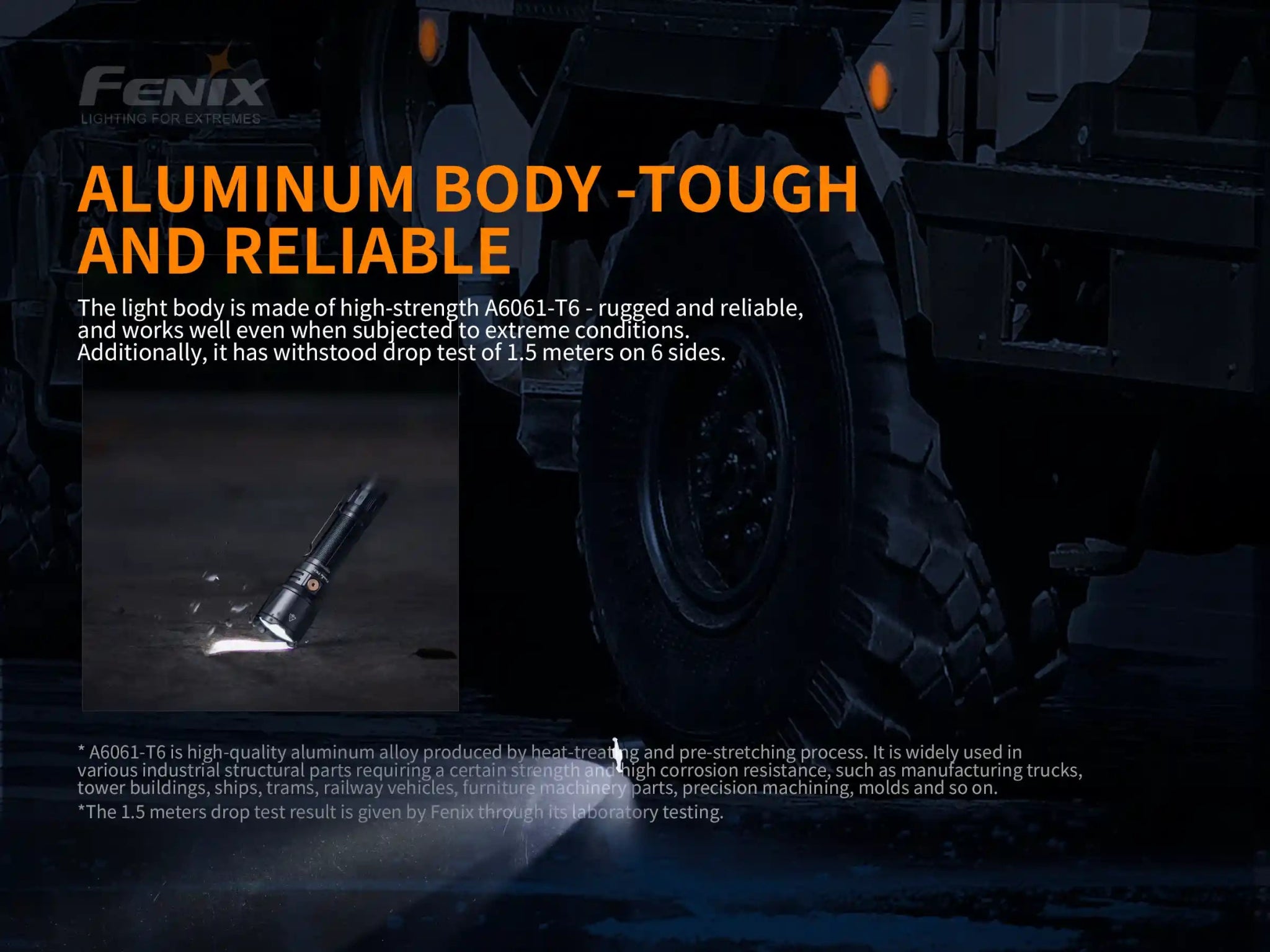 Fenix TK26R Tactical LED Flashlight - 1500 Lumens - Get Tight Gear