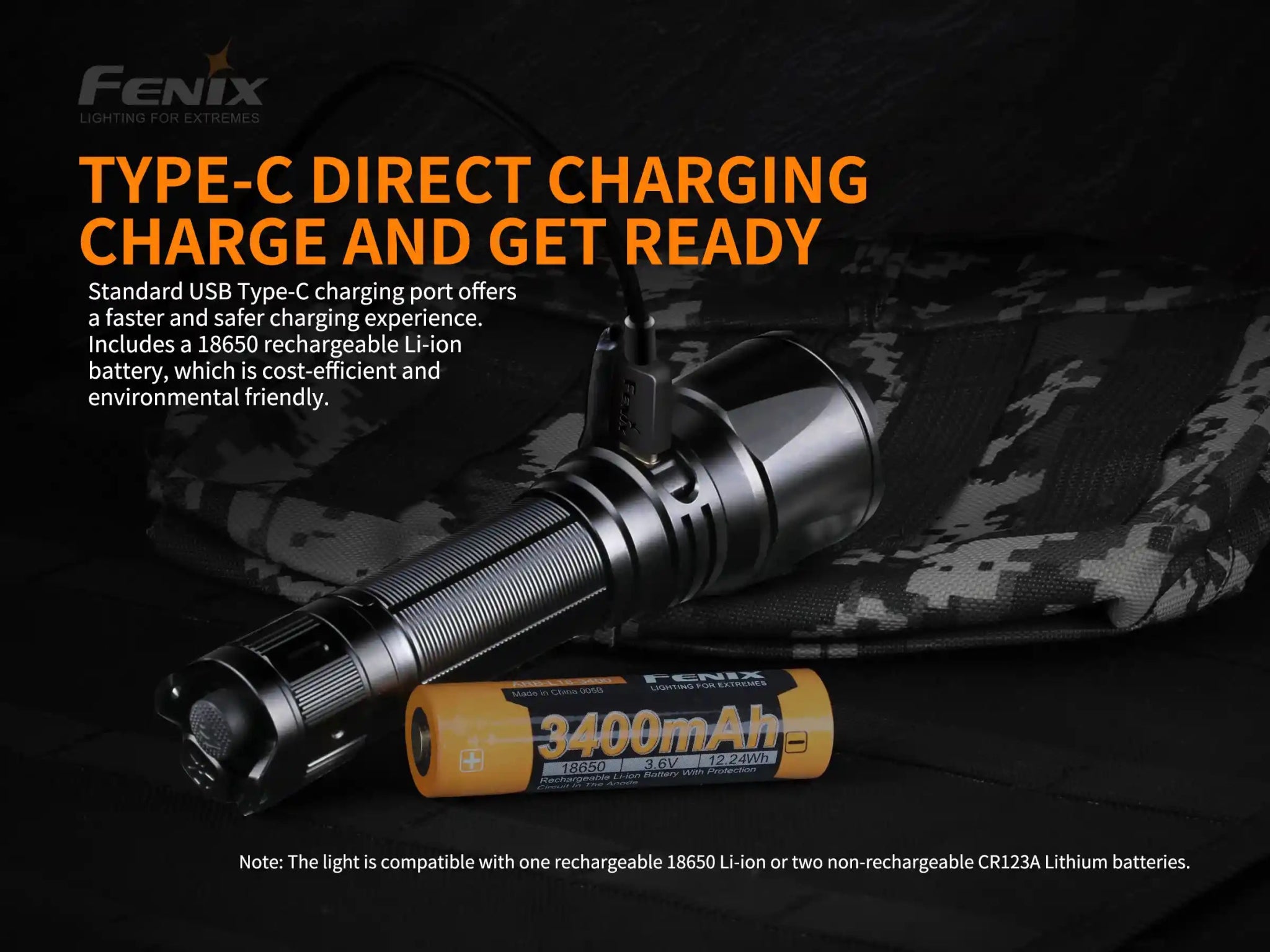 Fenix TK26R Tactical LED Flashlight - 1500 Lumens - Get Tight Gear