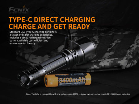 Fenix TK26R Tactical LED Flashlight - 1500 Lumens - Get Tight Gear
