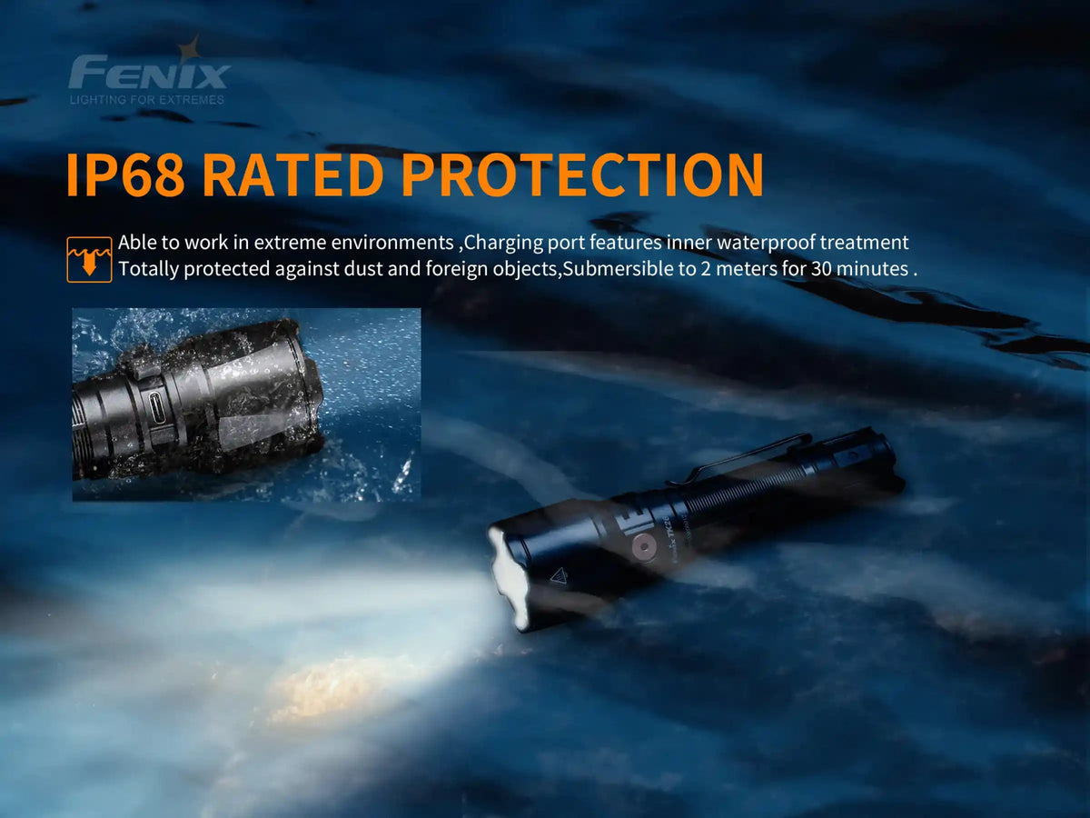Fenix TK26R Tactical LED Flashlight - 1500 Lumens - Get Tight Gear