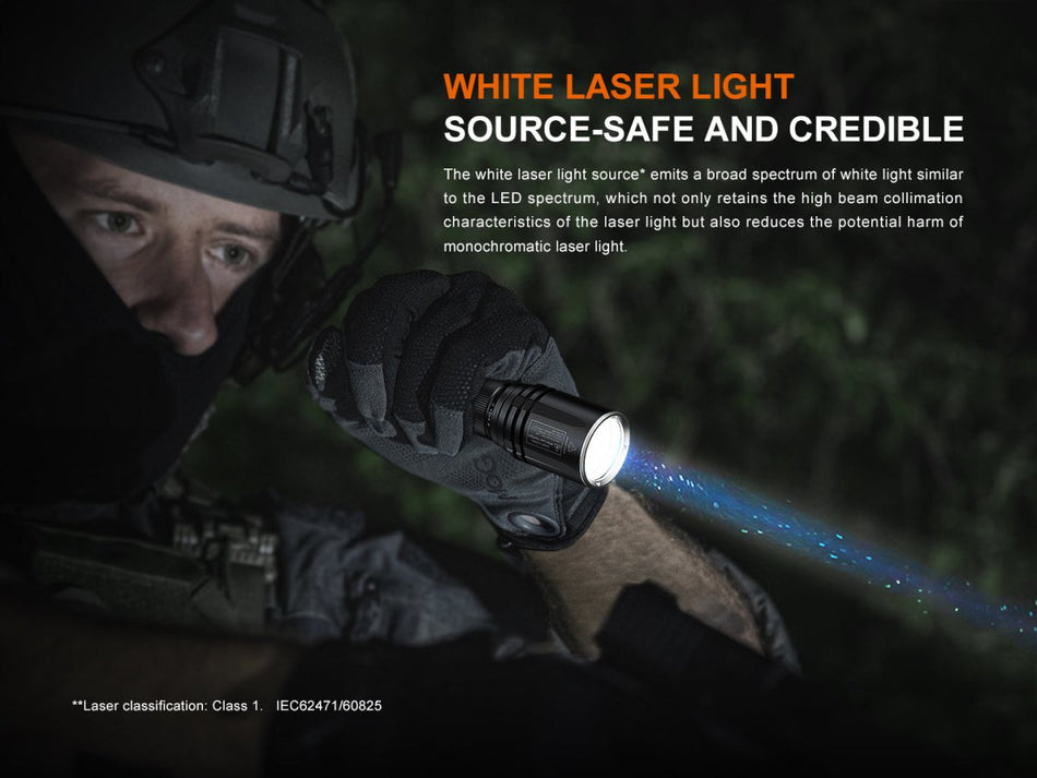Fenix TK30R Tactical White Laser Rechargeable Flashlight - Get Tight Gear