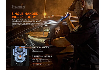 Fenix TK35UE V2.0 Flashlight - 5000 Lumens - Get Tight Gear