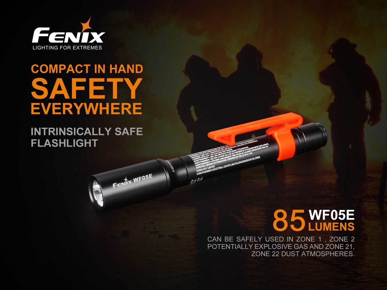 Fenix WF05E Intrinsically Safe Flashlight - Get Tight Gear