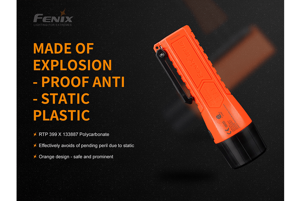 Fenix WF11E Intrinsically Safe Flashlight - Get Tight Gear