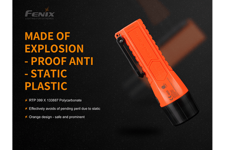 Fenix WF11E Intrinsically Safe Flashlight - Get Tight Gear
