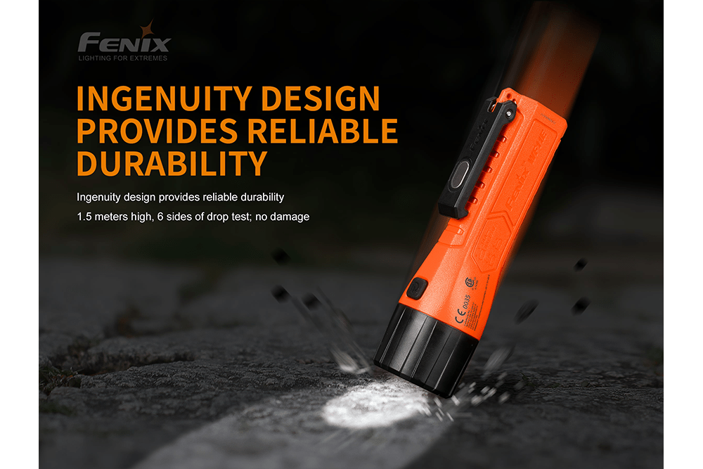 Fenix WF11E Intrinsically Safe Flashlight - Get Tight Gear