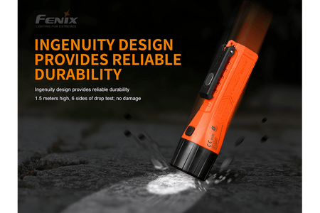 Fenix WF11E Intrinsically Safe Flashlight - Get Tight Gear