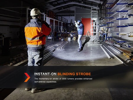 Fenix WF26R Cradle Charging LED Work Flashlight - Get Tight Gear