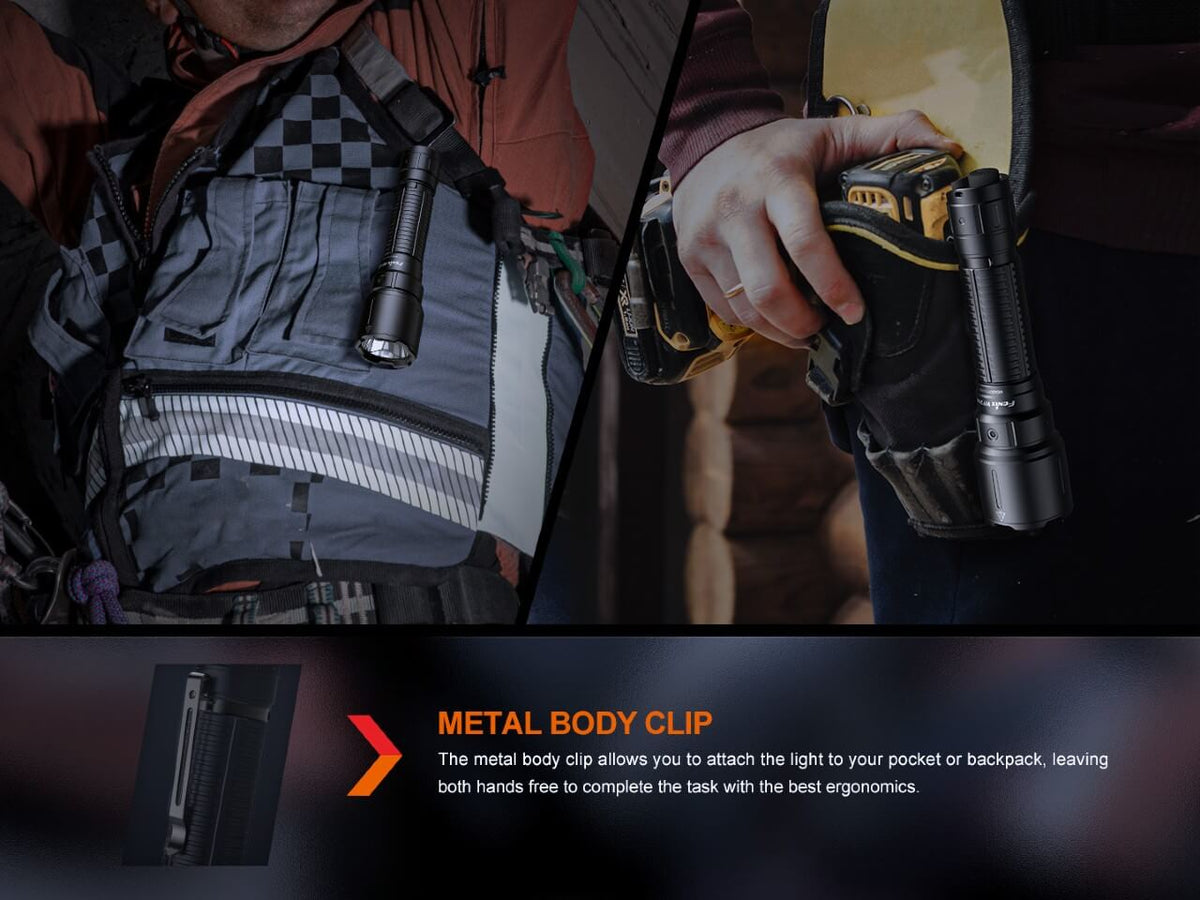 Fenix WF26R Cradle Charging LED Work Flashlight - Get Tight Gear