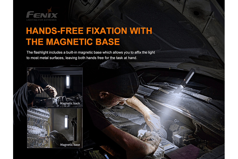 Fenix WT16R Rechargeable Work Light - Get Tight Gear