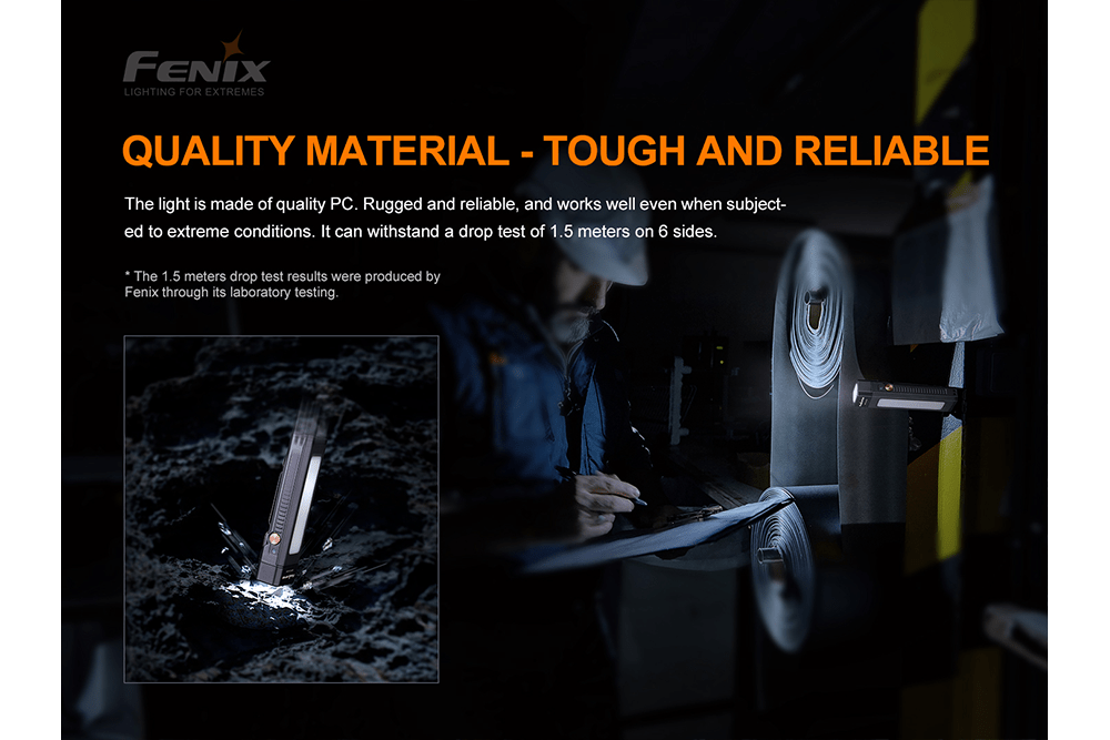 Fenix WT16R Rechargeable Work Light - Get Tight Gear