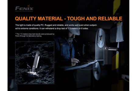 Fenix WT16R Rechargeable Work Light - Get Tight Gear