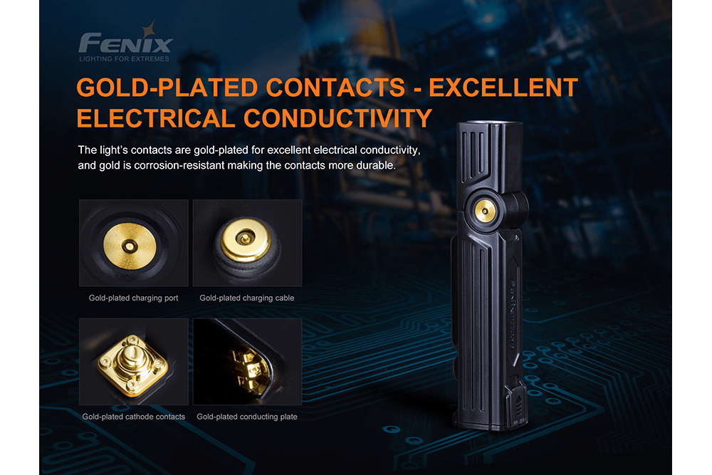 Fenix WT25R Adjustable Head LED Flashlight - 1000 Lumens - Get Tight Gear