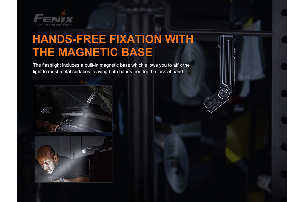 Fenix WT25R Adjustable Head LED Flashlight - 1000 Lumens - Get Tight Gear