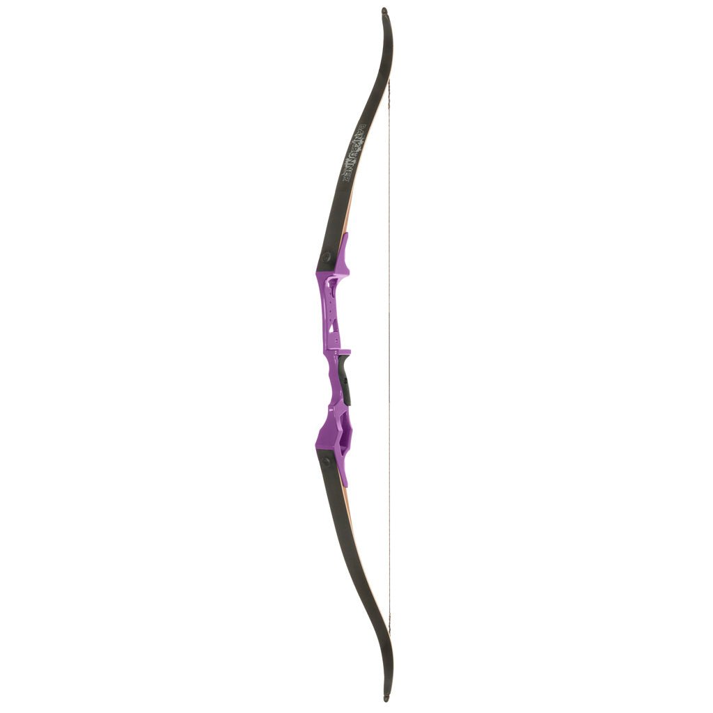 Fin Finder Bank Runner Bowfishing Recurve Purple 58 in. 35 lbs. RH - Get Tight Gear