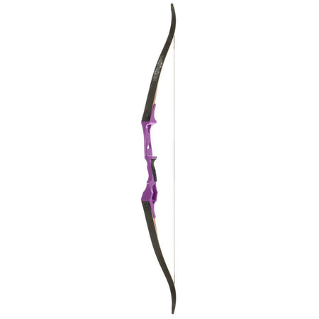 Fin Finder Bank Runner Bowfishing Recurve Purple 58 in. 35 lbs. RH - Get Tight Gear