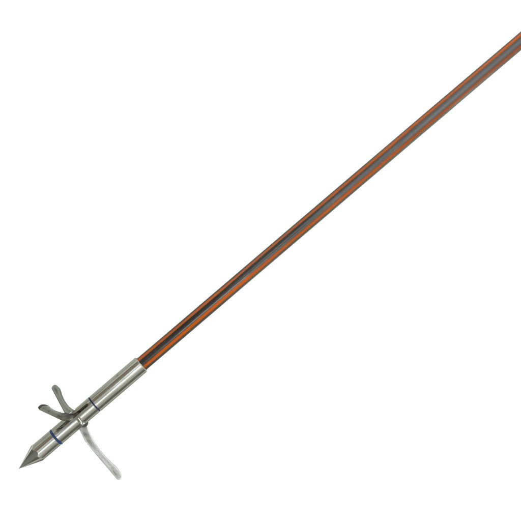 Fin Finder Hydro Carbon IL Bowfishing Arrow with Kraken 3 Barb Point - Get Tight Gear