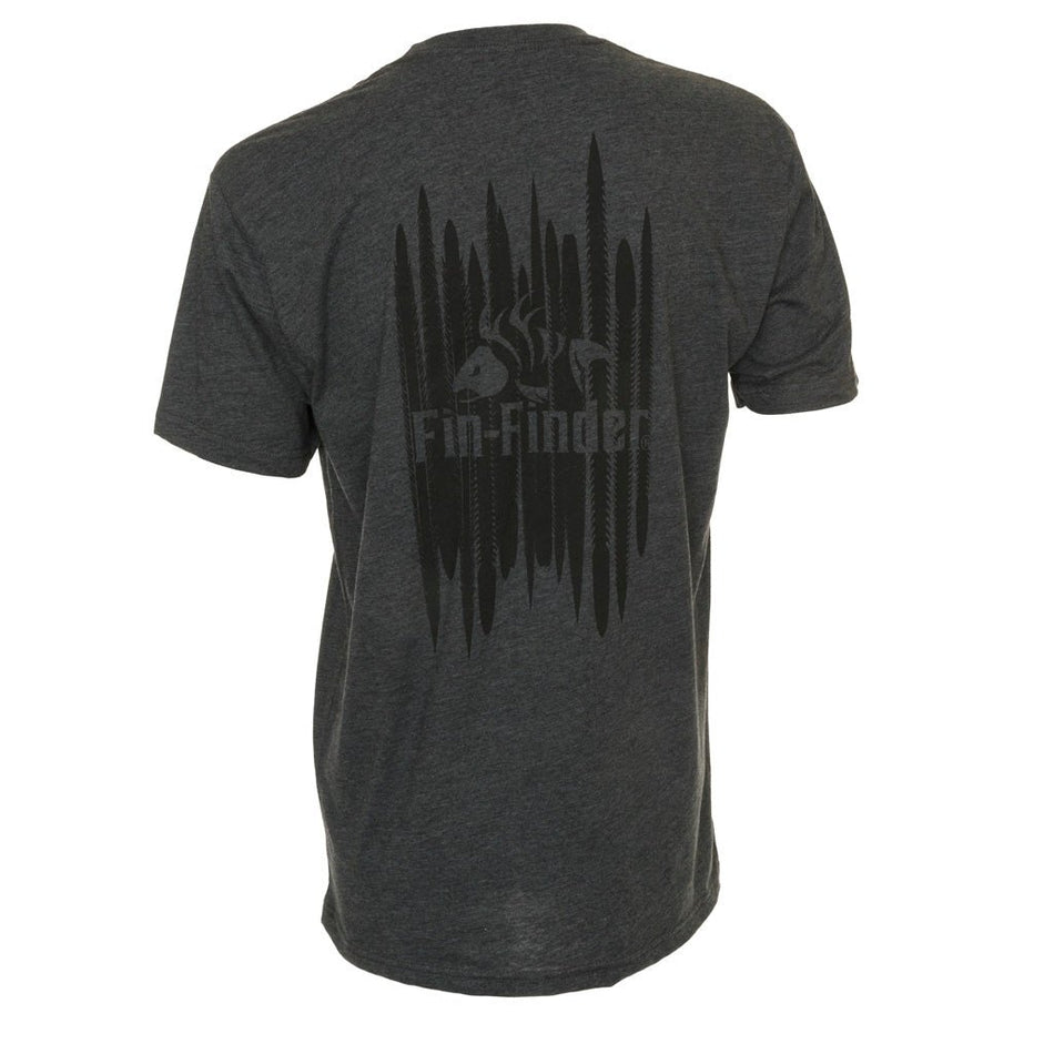 Fin Finder The Barb Tee Charcoal Large - Get Tight Gear
