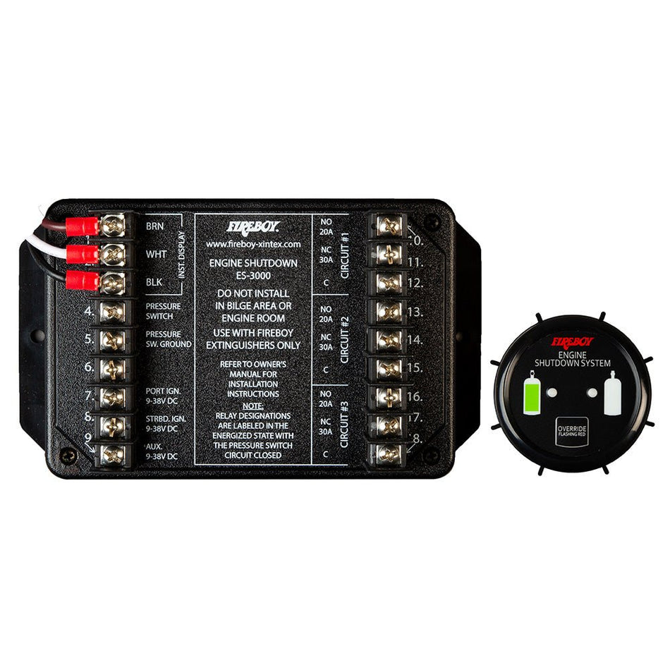 Fireboy - Xintex 3 Circuit Engine Shutdown w/Square Display - Get Tight Gear