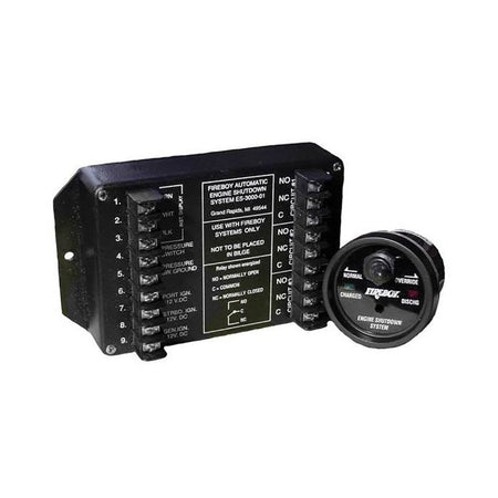 Fireboy - Xintex 8 Circuit Engine Shutdown w/Time Delay - Round Display - Get Tight Gear
