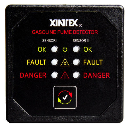 Fireboy - Xintex Gasoline Fume Detector w/Dual Channel - 12/24V - Get Tight Gear