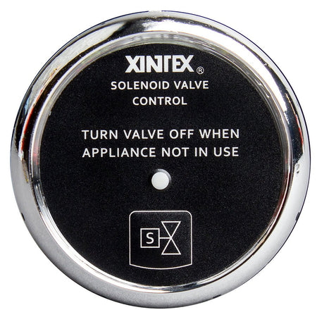 Fireboy - Xintex Propane Control & Solenoid Valve w/Chrome Bezel Display - Get Tight Gear