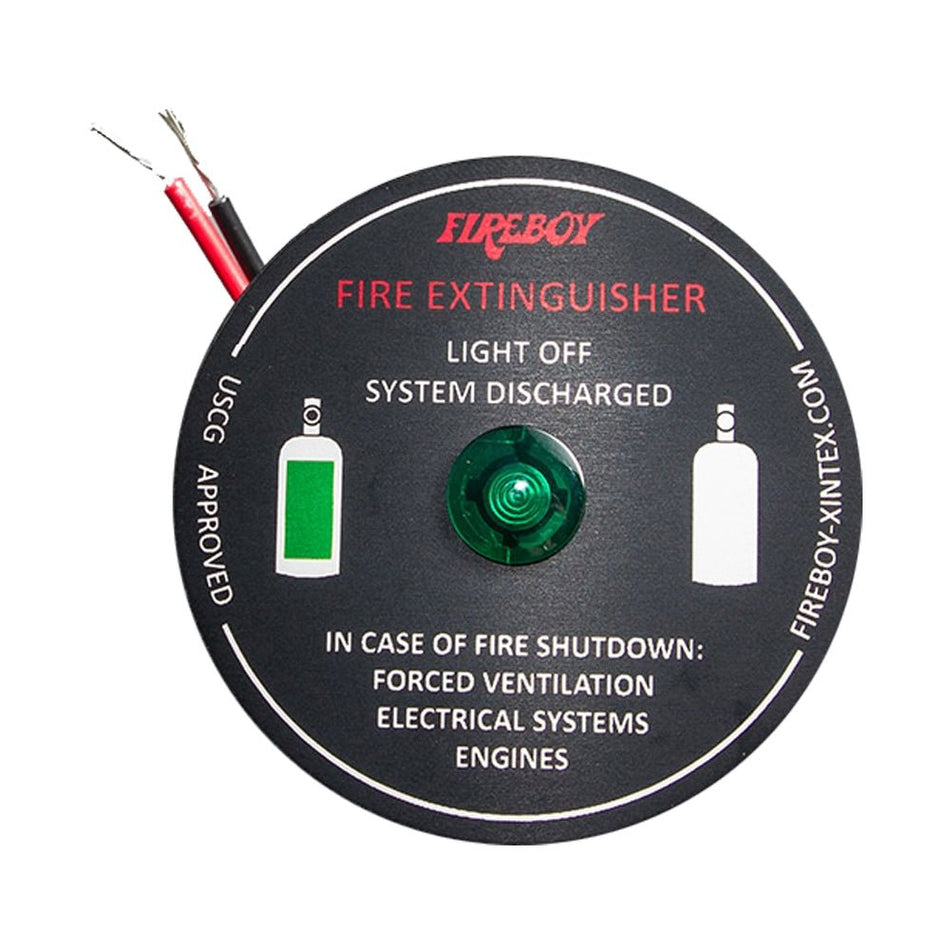 Fireboy - Xintex System Ready Panel Warning Light - Get Tight Gear