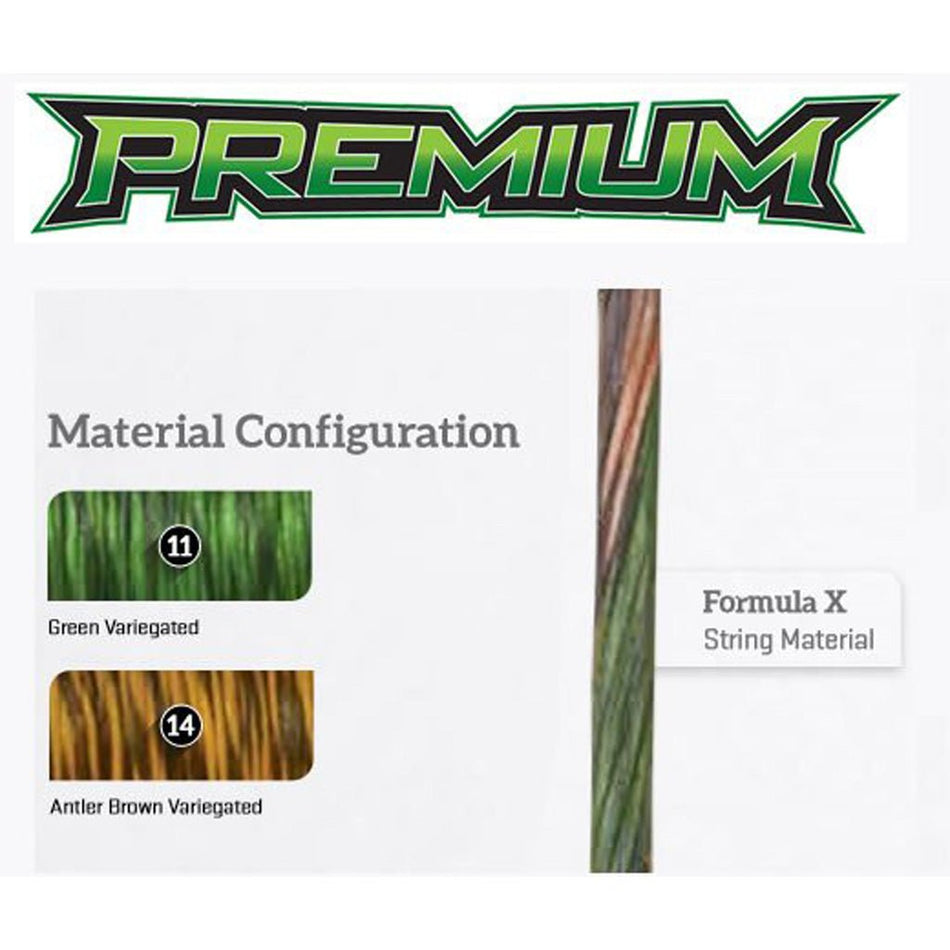 First String Premium String Set Green/Brown Bear Species - Get Tight Gear