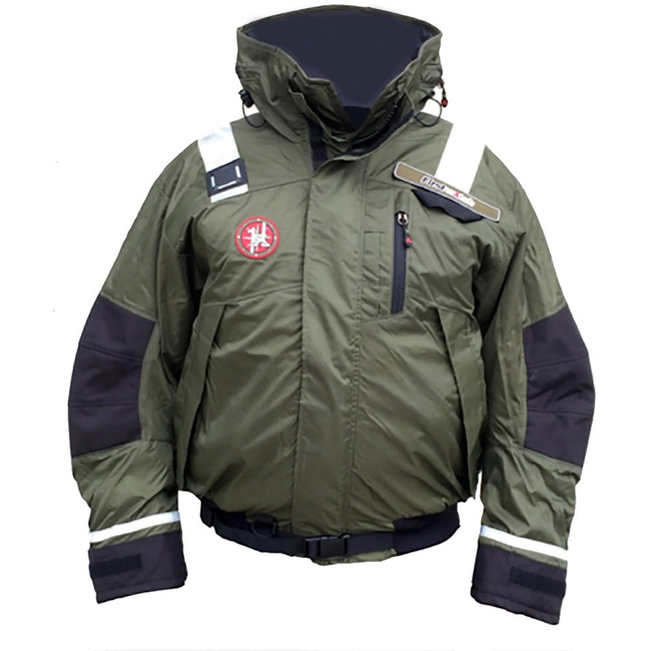 First Watch AB - 1100 Flotation Bomber Jacket - Green - XXL - Get Tight Gear