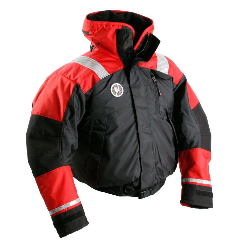 First Watch AB - 1100 Flotation Bomber Jacket - Red/Black - XXL - Get Tight Gear