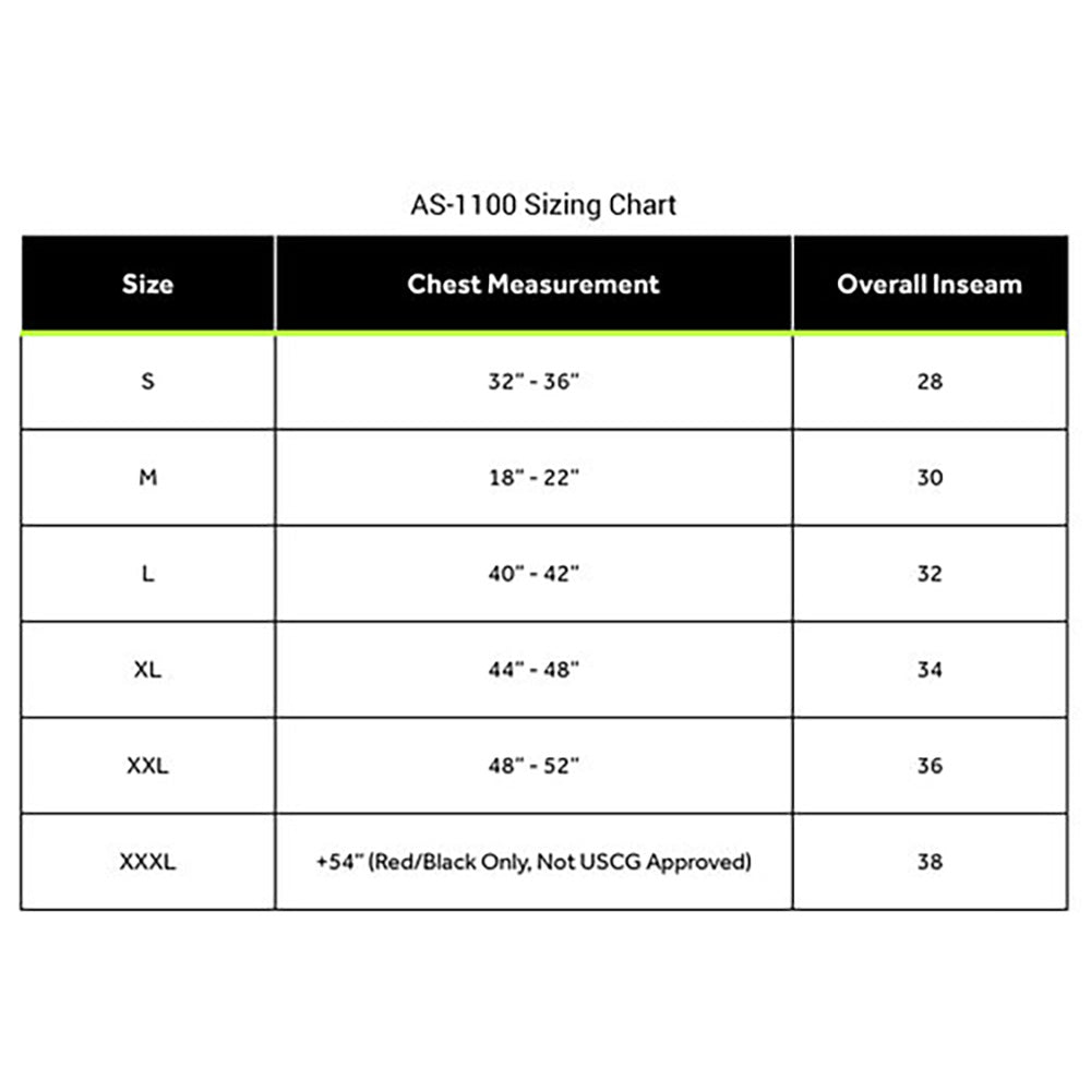 First Watch AS - 1100 Flotation Suit - Hi - Vis Yellow - XL - Get Tight Gear