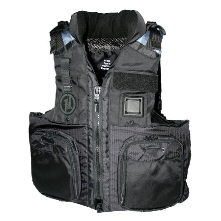 First Watch AV - 800 Four Pocket Flotation Vest - Black - Small to Medium - Get Tight Gear