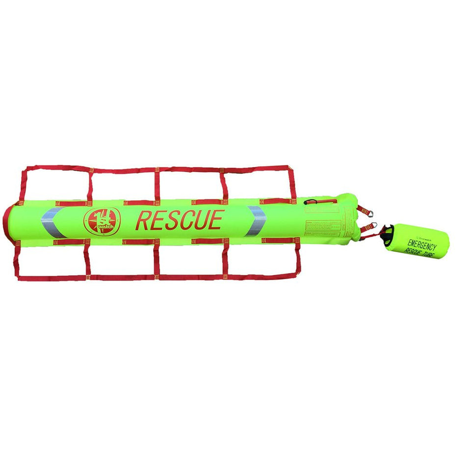 First Watch RBA - 200 Throw Device & Rescue Tube w/75' Throw Rope - Get Tight Gear